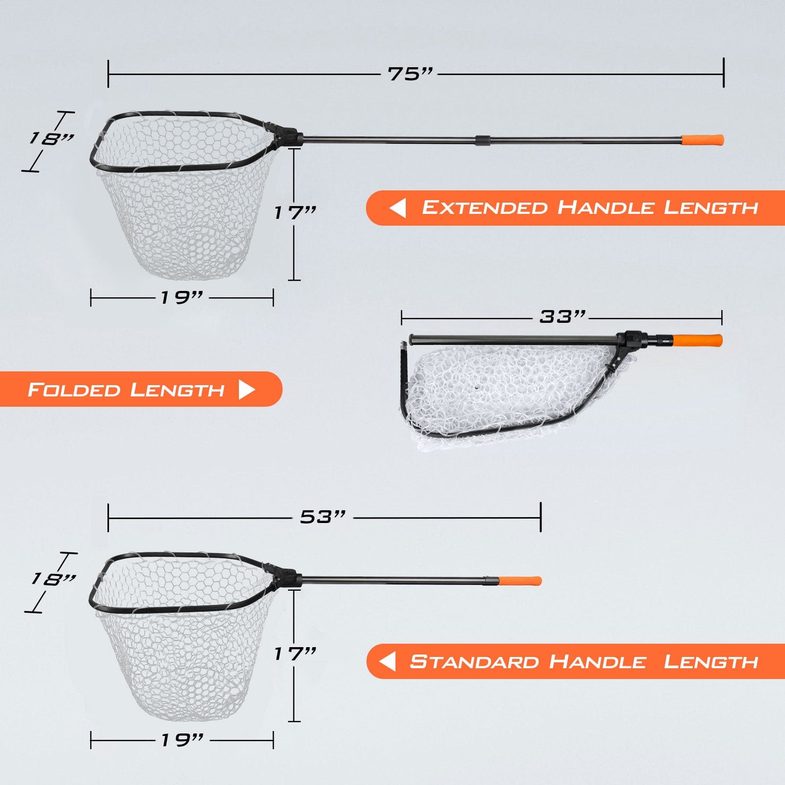 KastKing Brutus Foldable Extendable Fishing Net