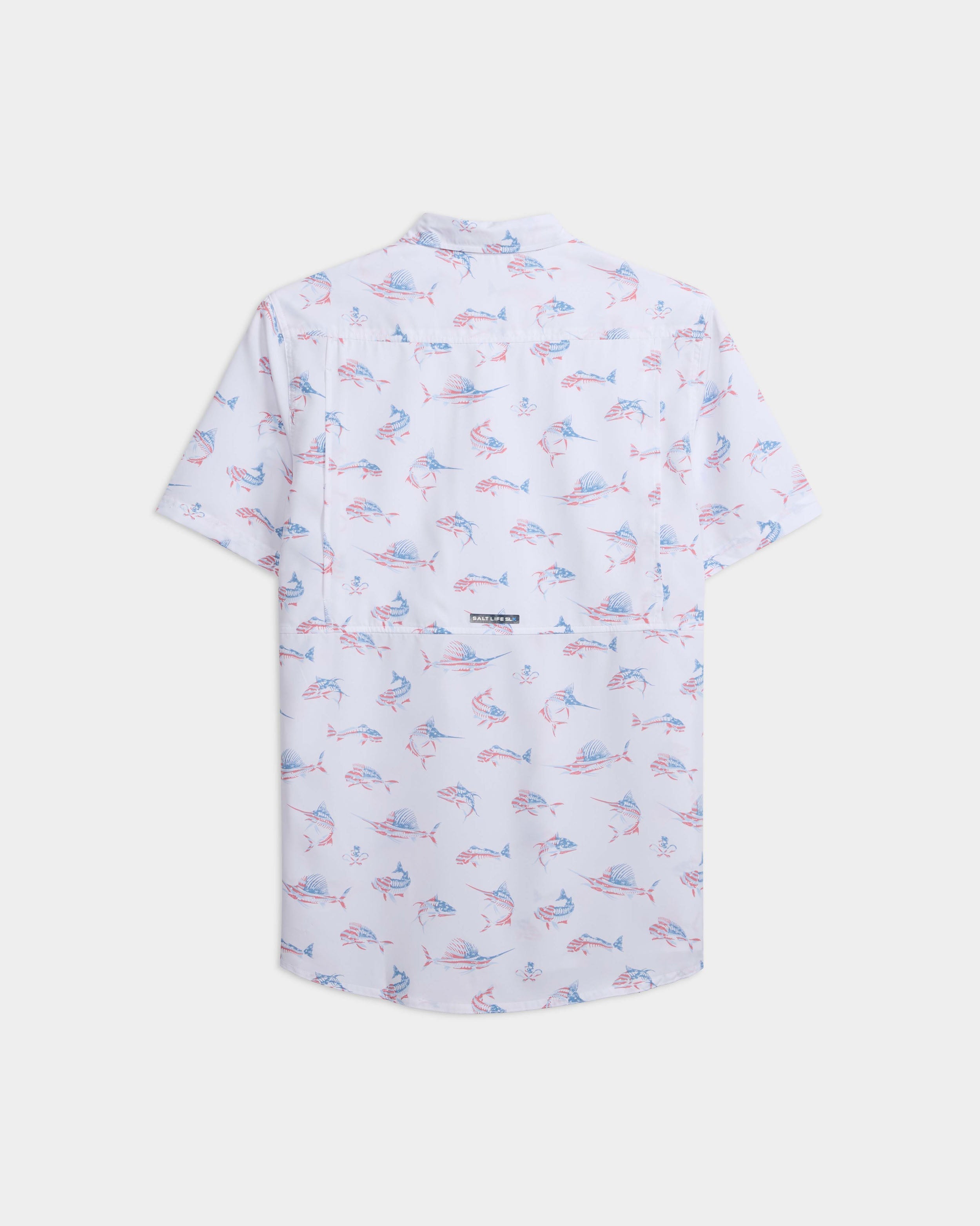Men's Fish N' Bones Americana SLX Performance Short Sleeve Shirt