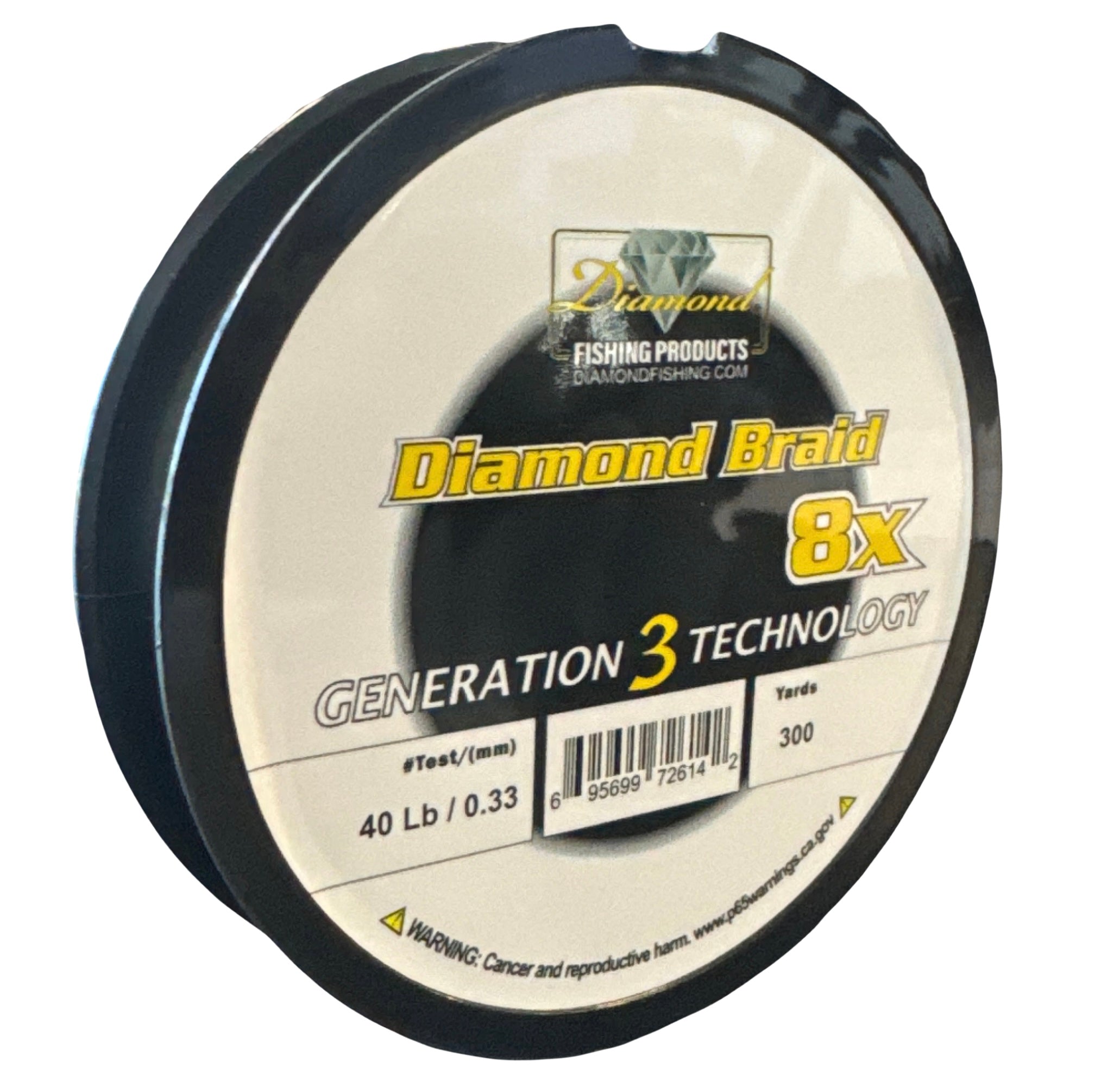 Diamond 8X Generation 3 Braid 300YD