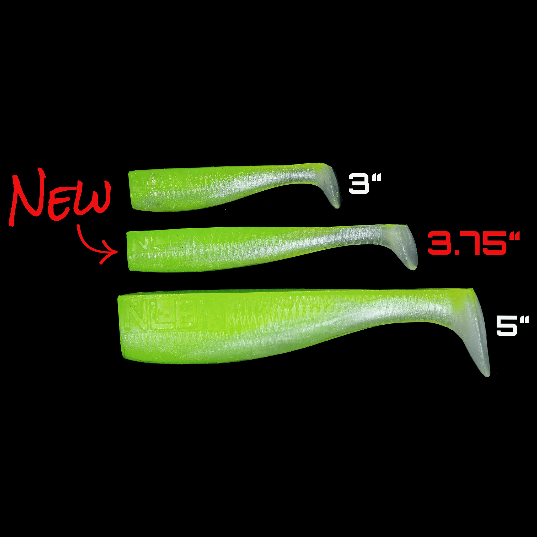3.75" Paddle Tail