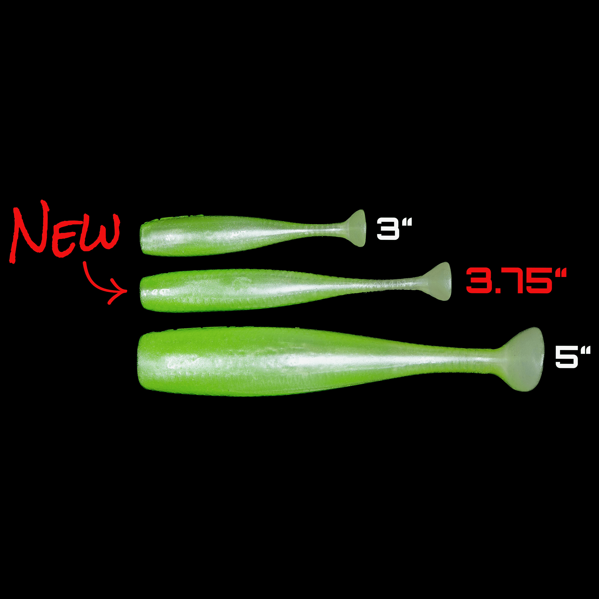 3.75" Paddle Tail