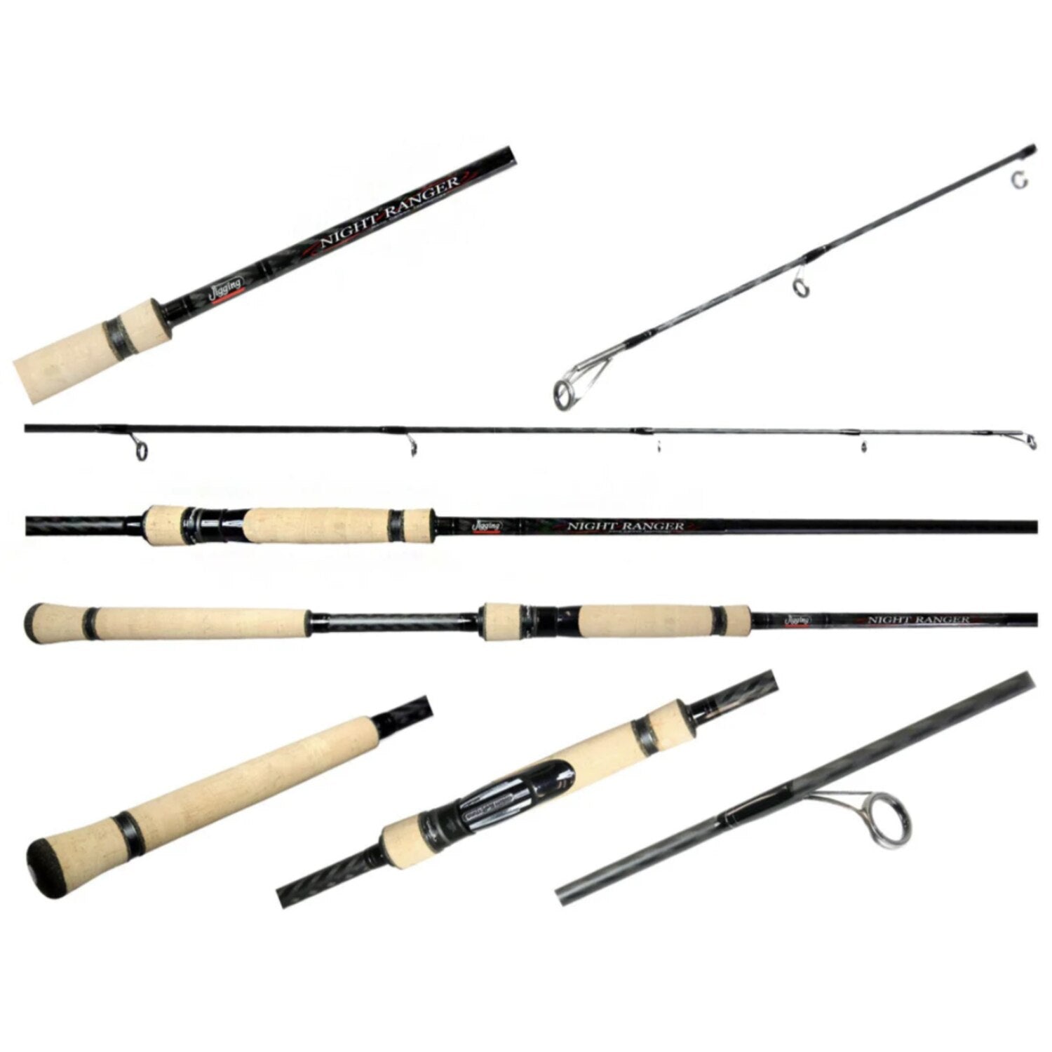 Jigging World Night Ranger Spinning Rods