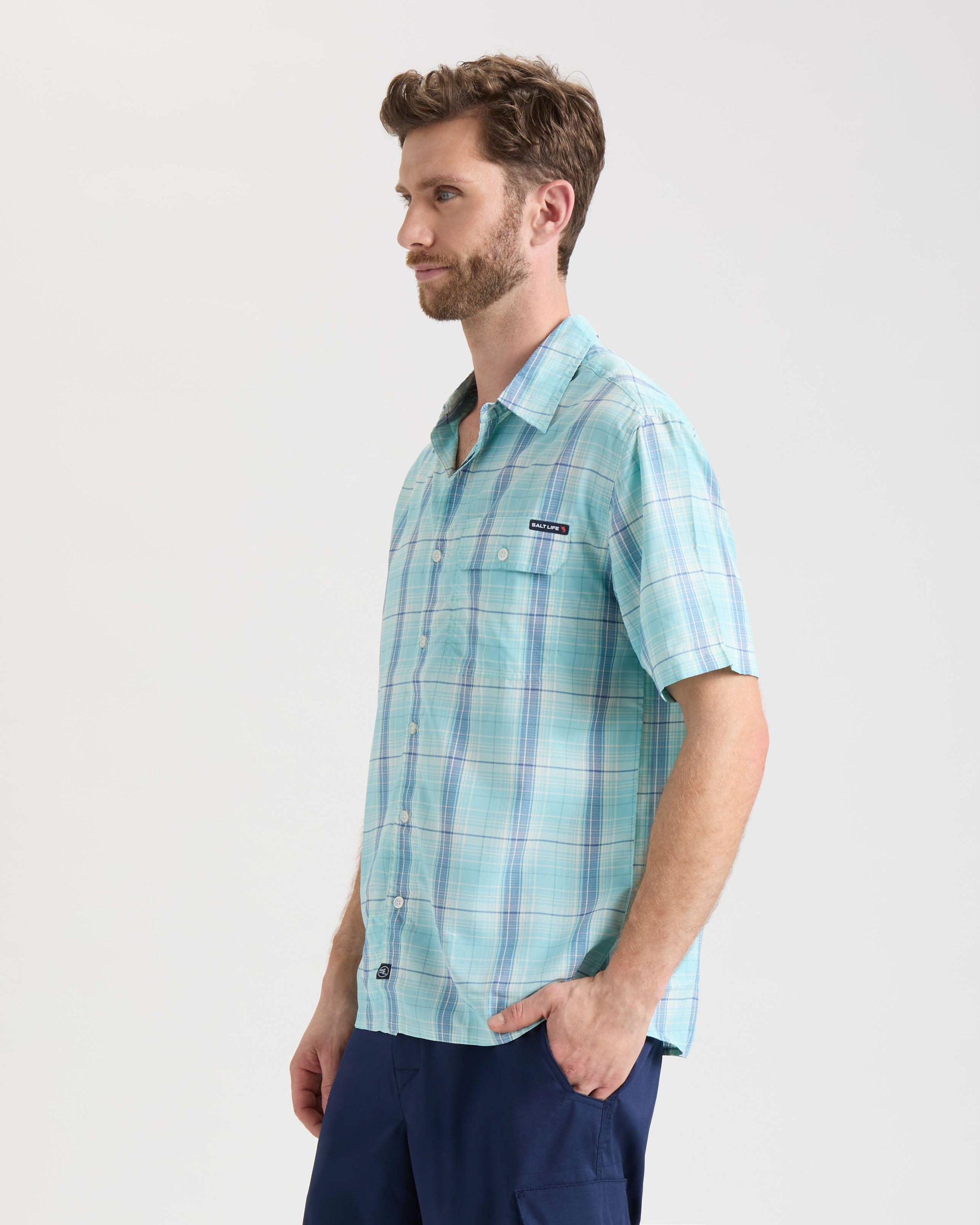 Men's Baitcaster SLX Performance Short Sleeve Shirt