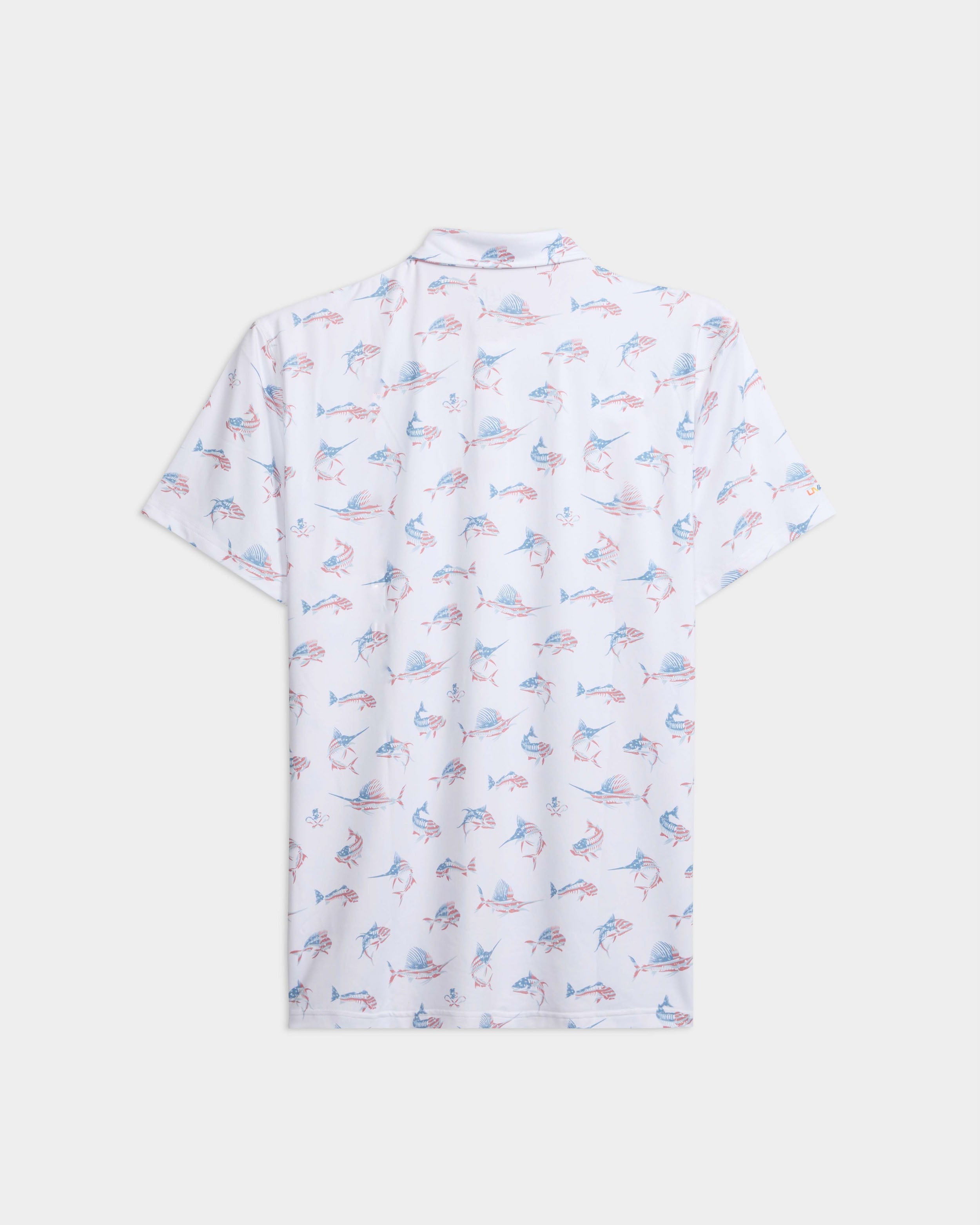 Men's Fish N' Bones Americana SLX Performance Polo