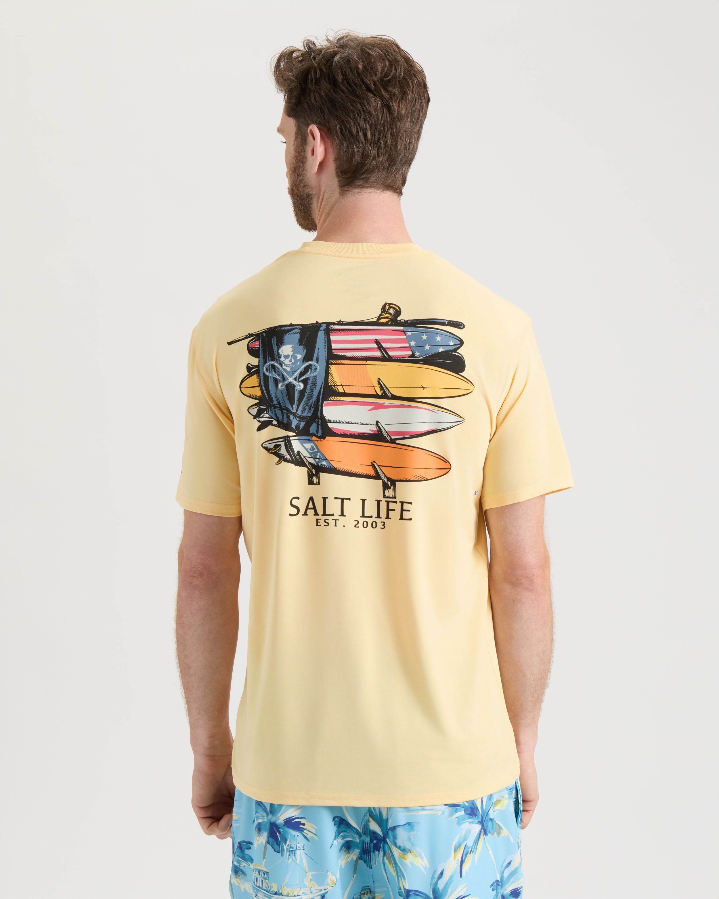 Men's American Quiver SLX Performance Short Sleeve Shirt