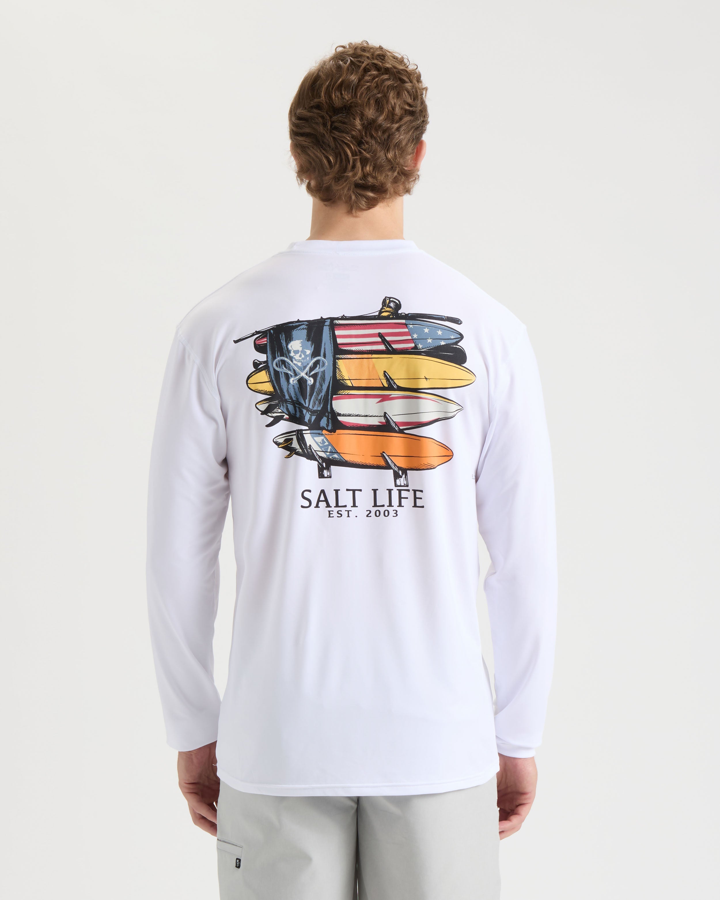 Men's American Quiver SLX Performance Long Sleeve Shirt