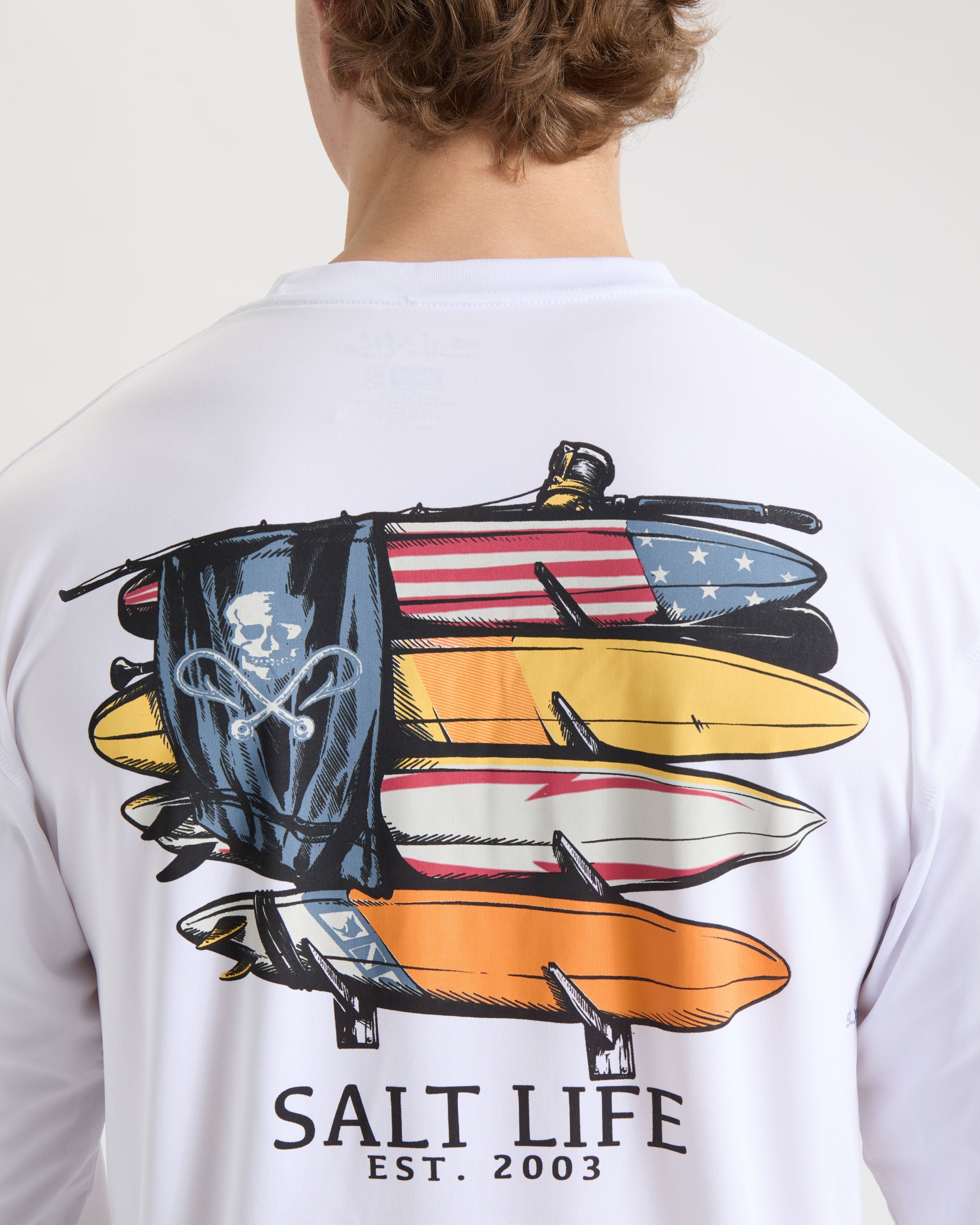 Men's American Quiver SLX Performance Long Sleeve Shirt
