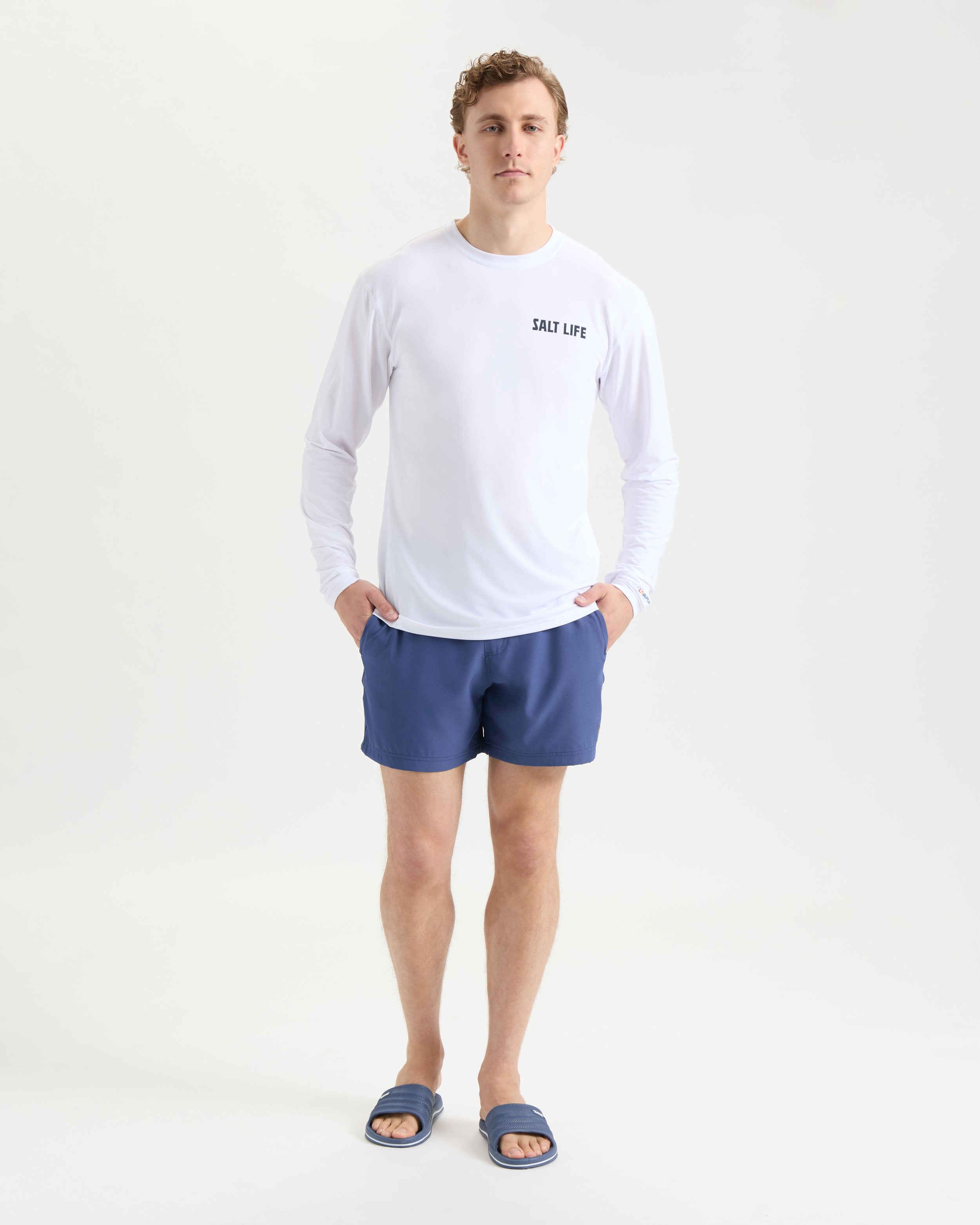 Men's Live Above Or Below SLX Performance Long Sleeve Shirt