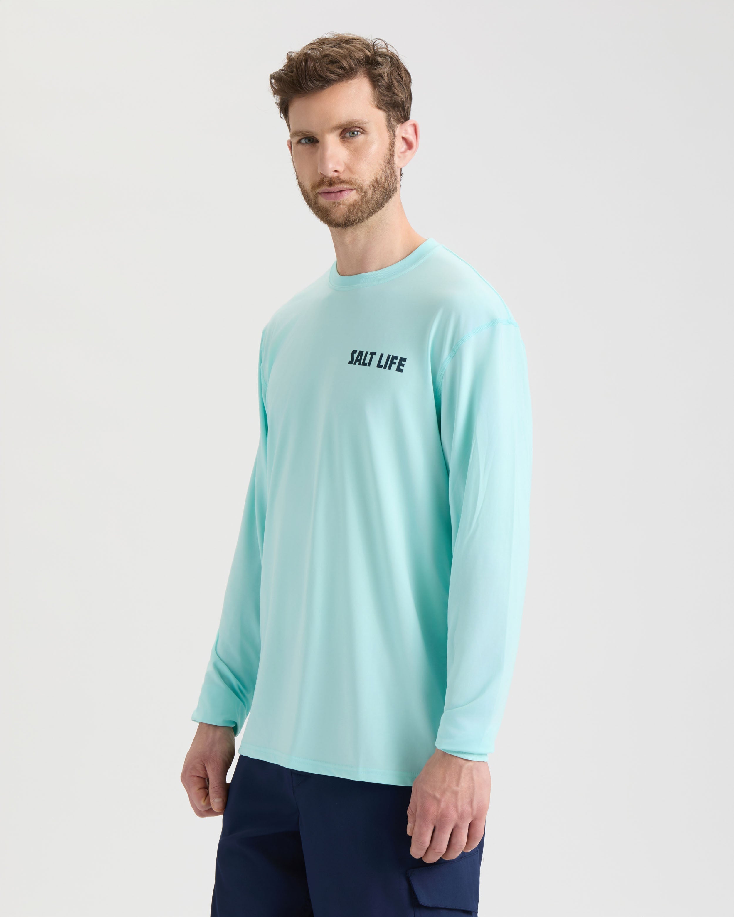 Men's Live Above Or Below SLX Performance Long Sleeve Shirt