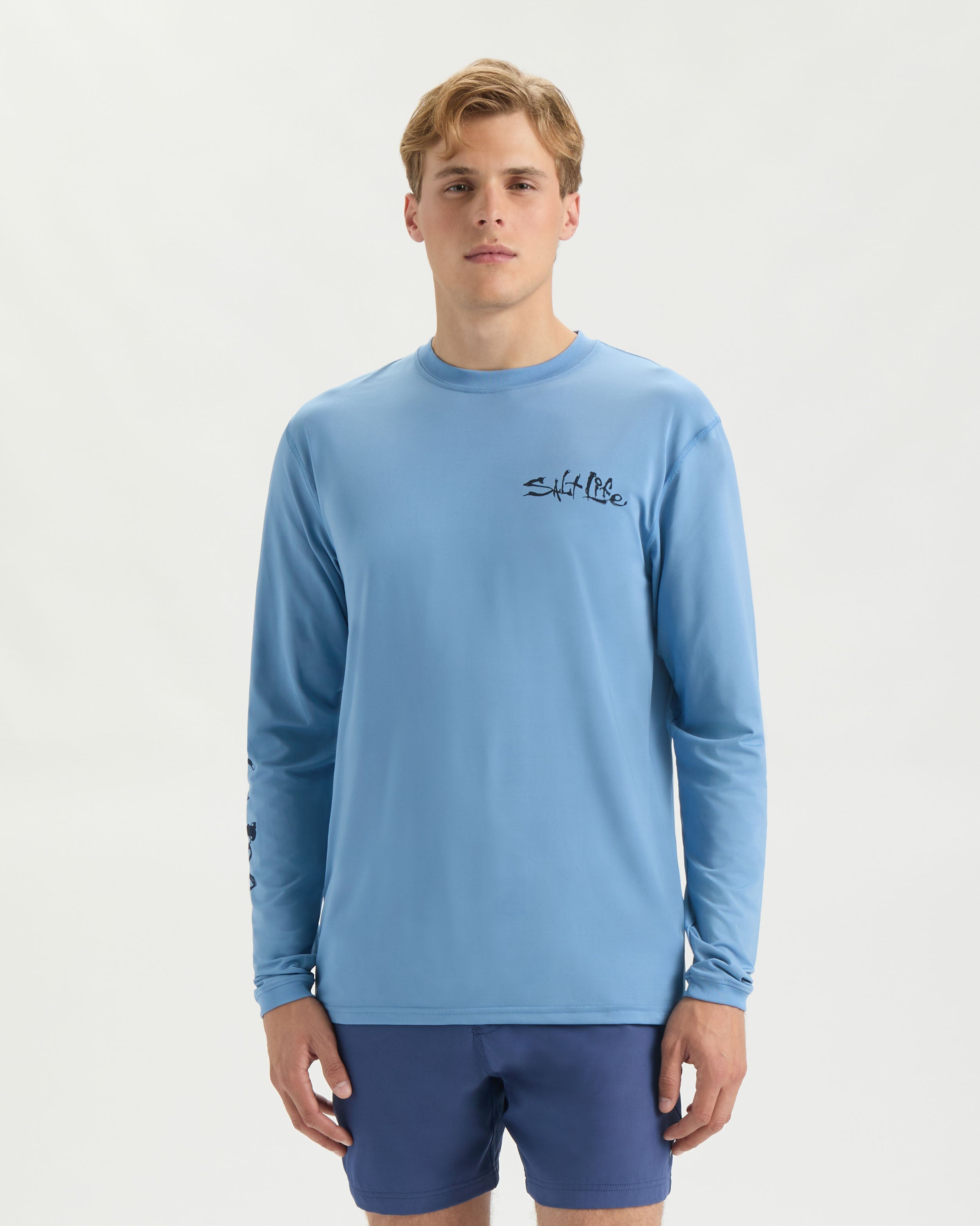 Men's Sailfish N' Bones SLX Performance Long Sleeve Shirt