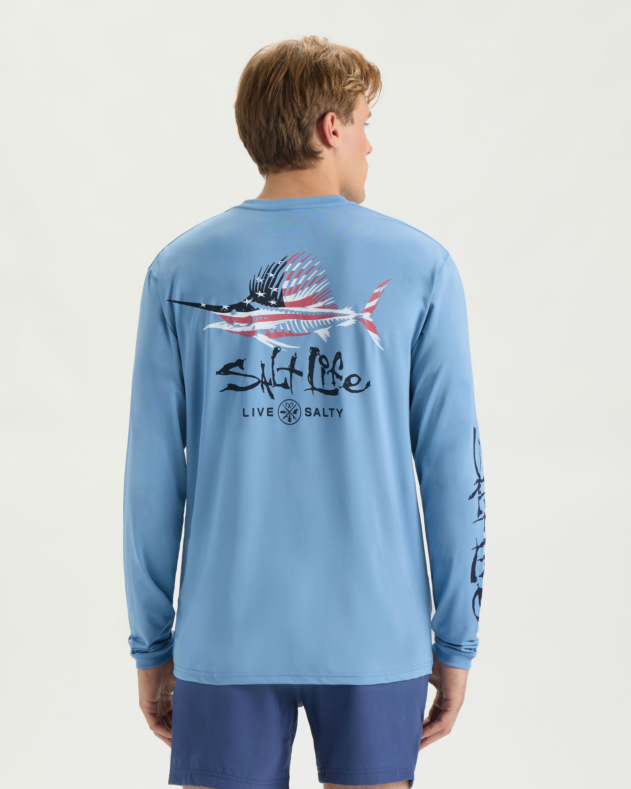Men's Sailfish N' Bones SLX Performance Long Sleeve Shirt