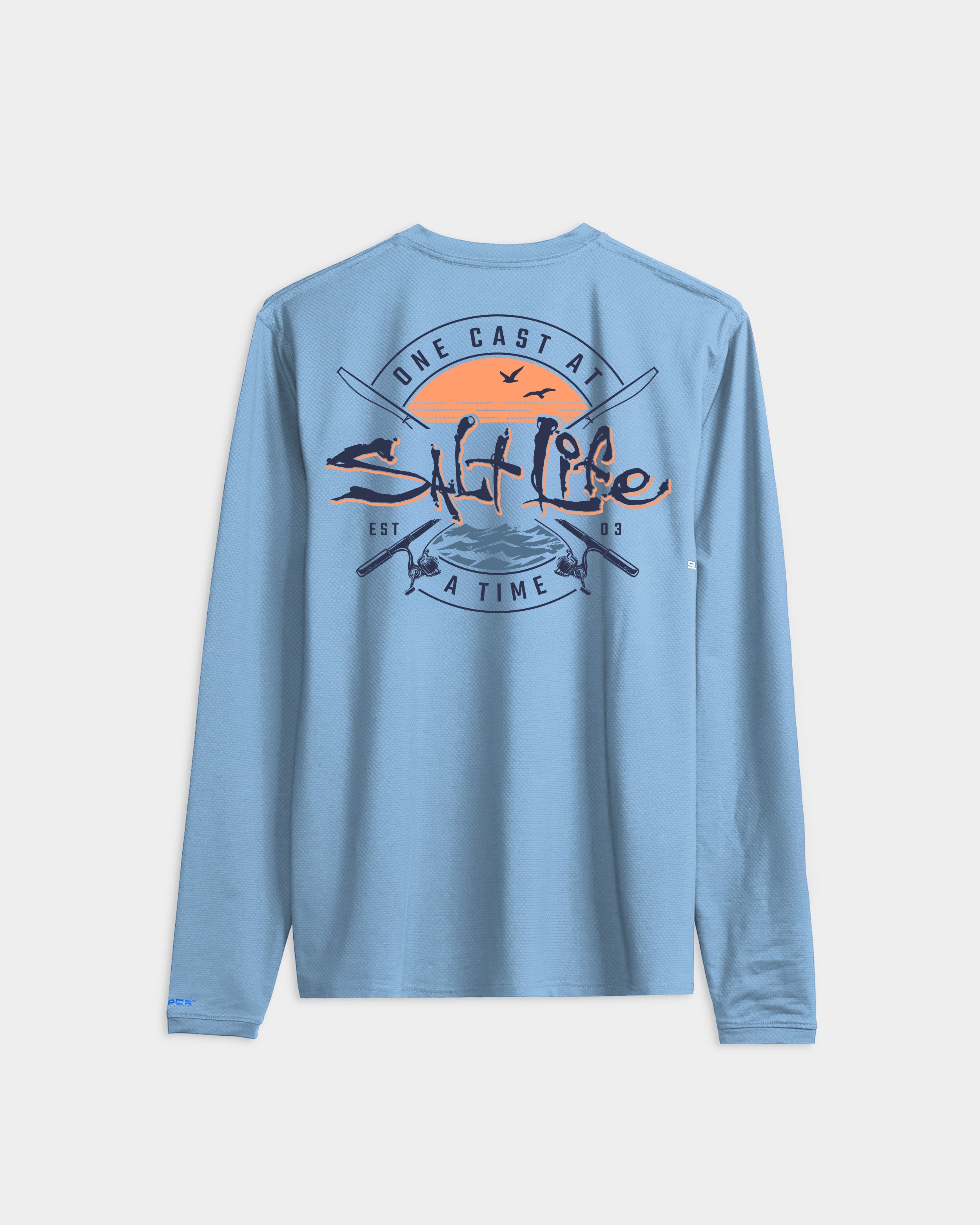 One Cast At a Time SLX Performance Long Sleeve Shirt