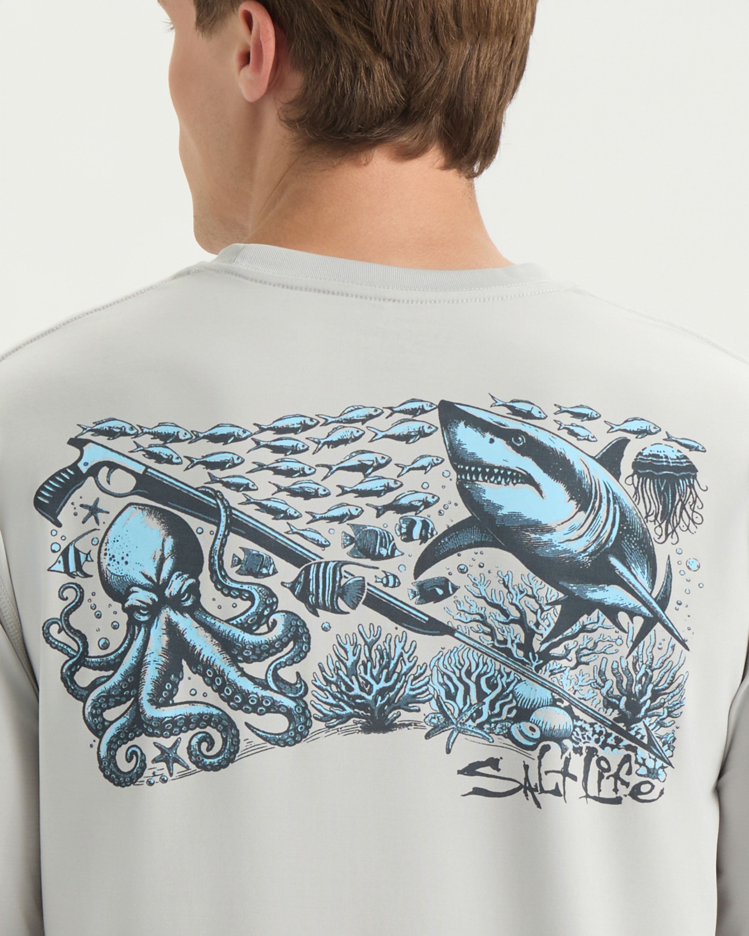 Men’s Underwater Diving SLX Performance Long Sleeve Shirt