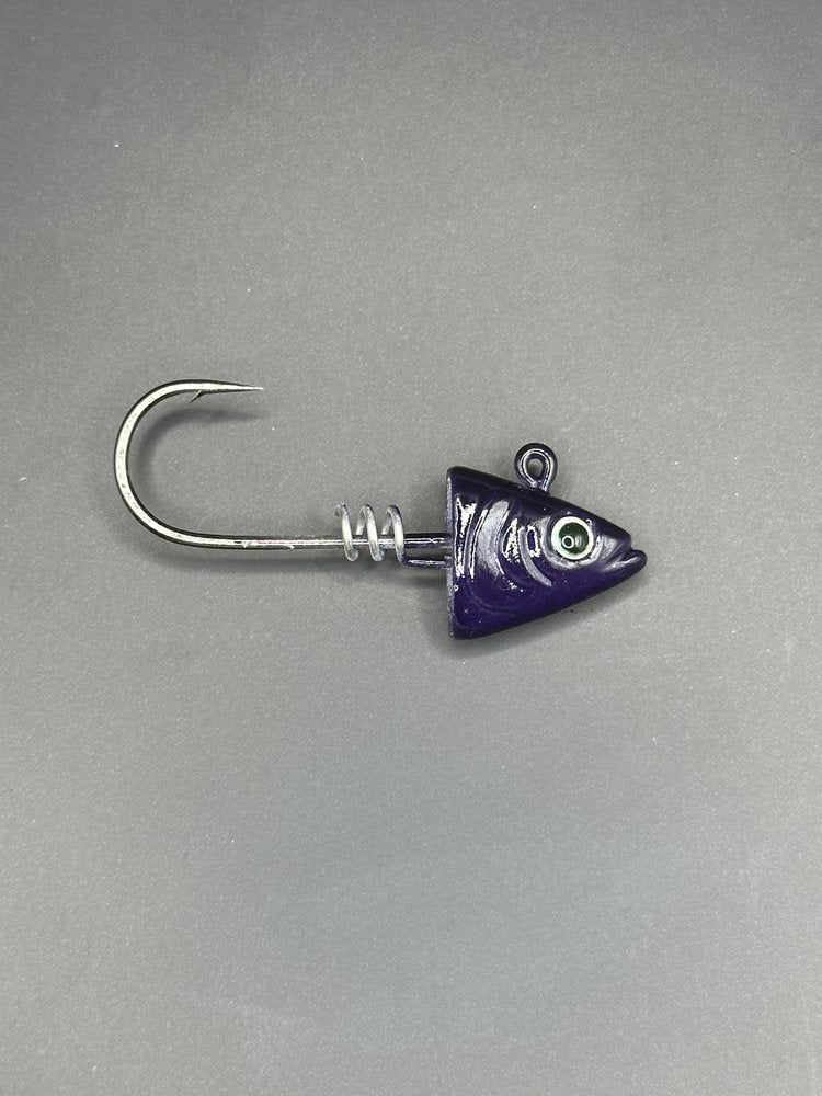 Get Thumped Jigheads For 3in Swimbait Bodies