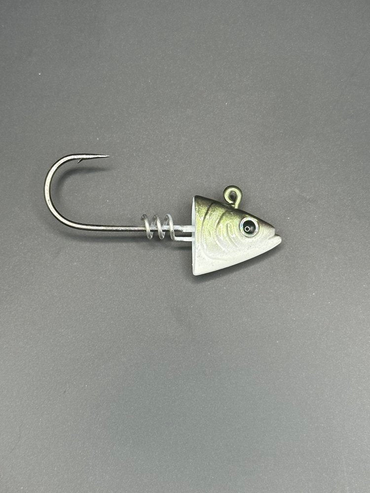 Get Thumped Jigheads For 3in Swimbait Bodies