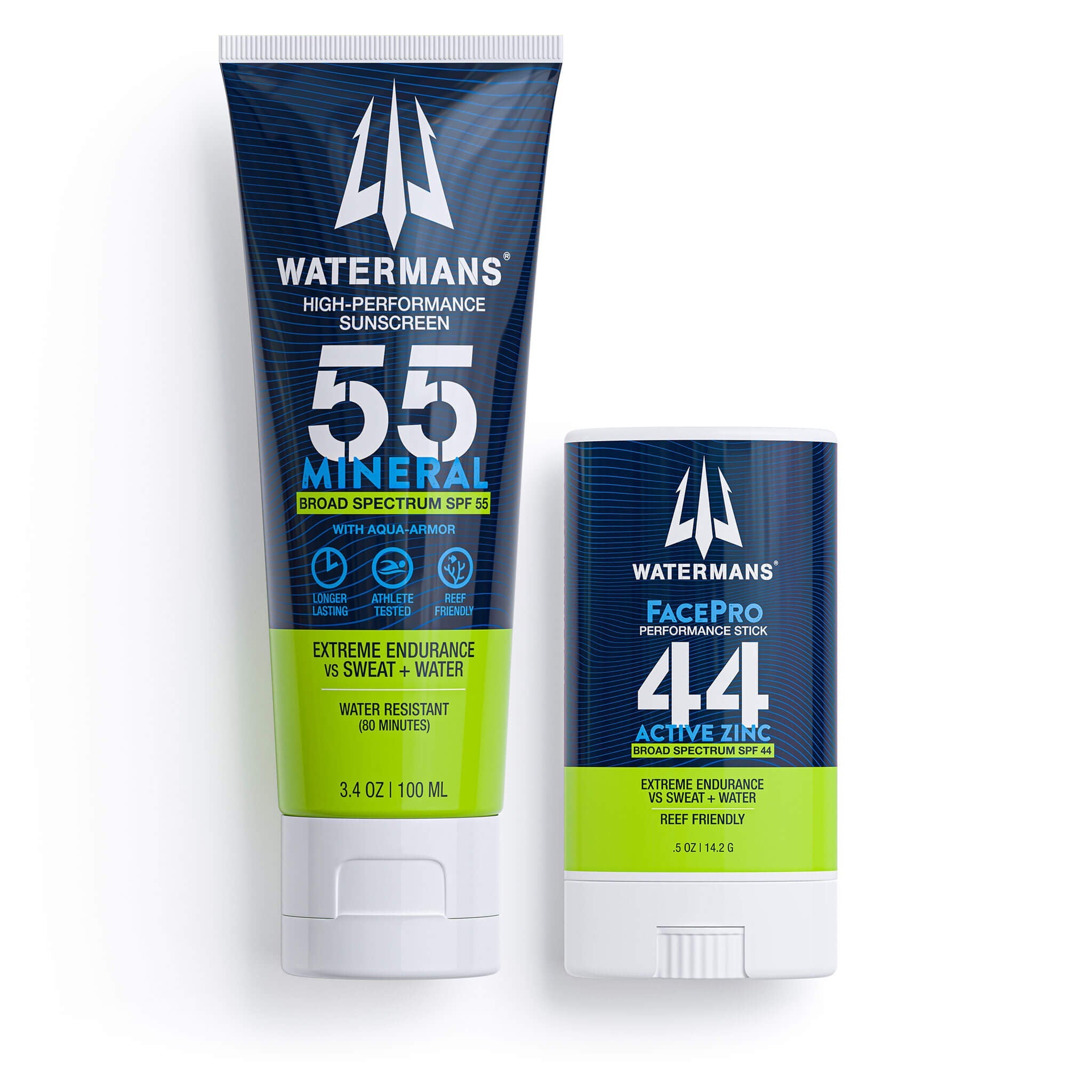 Full Sun Combo: Mineral SPF 55 with Aqua-Armor™ + FacePro Stick SPF 44