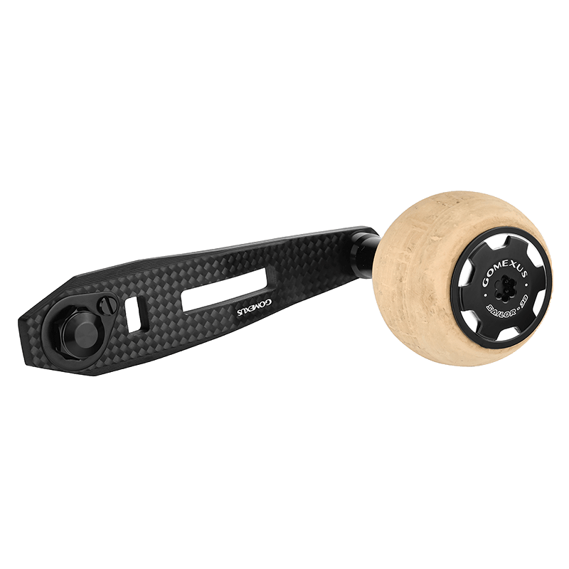 Gomexus Carbon Handle for Baitcasting Reel with Cork Knob LC-CA38
