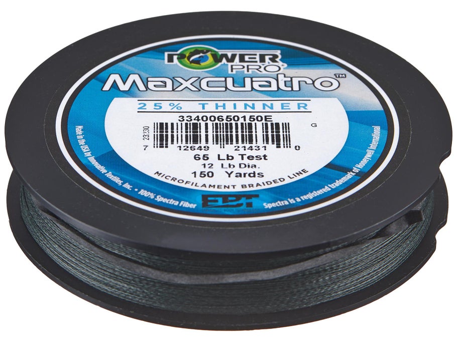 Power Pro Maxcuatro Braided Fishing Line