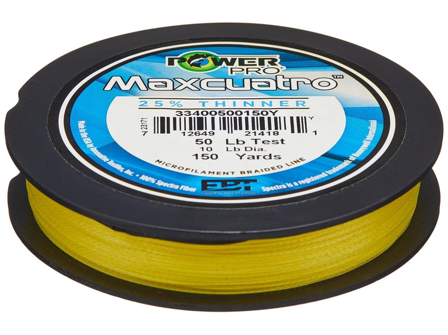 Power Pro Maxcuatro Braided Fishing Line